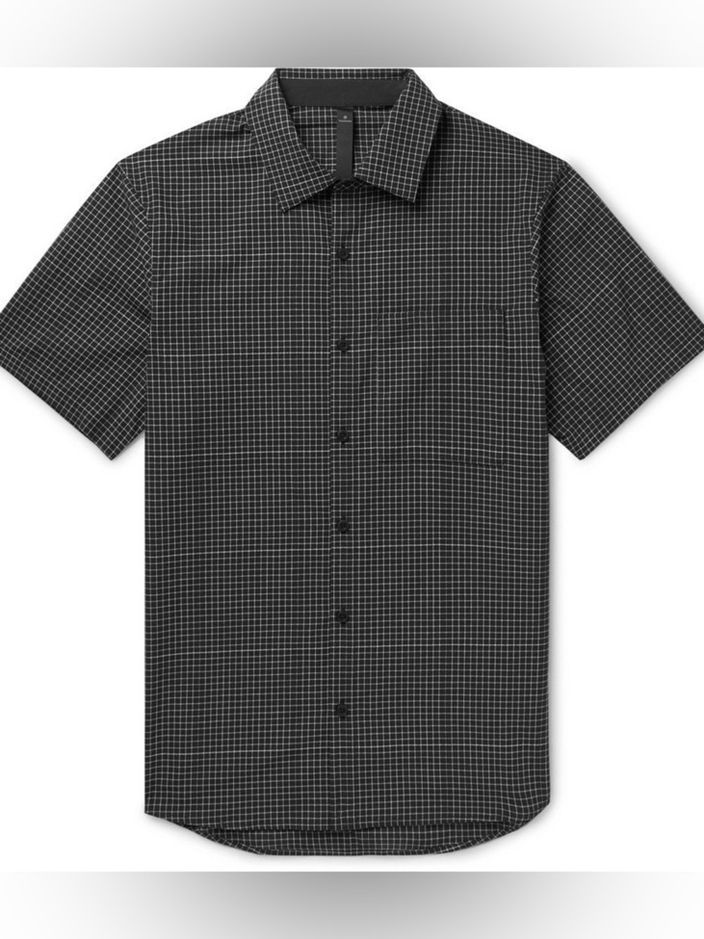 Lululemon grid light short sleeve shirt